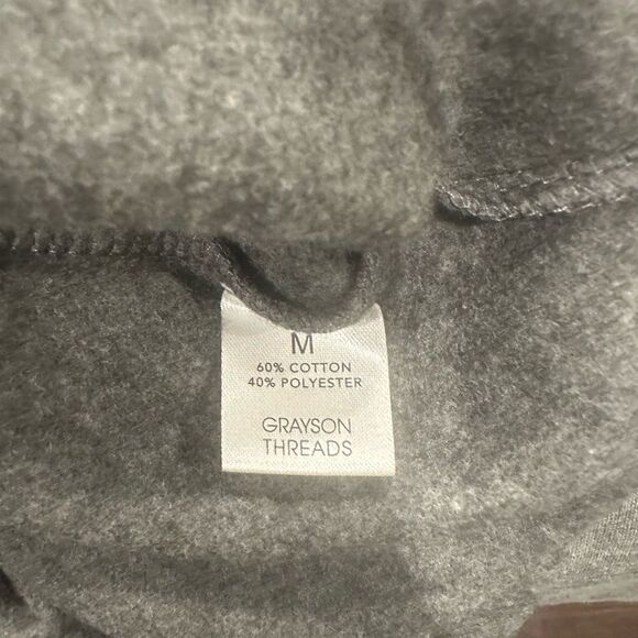 NWT Barbie Grey Women’s Hoodie Sweater size Medium by Grayson Threads - Picture 7 of 9